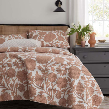 Feliciana Chrysanthemum Reversible Quilted Sham