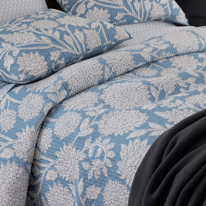 Feliciana Chrysanthemum Reversible Quilted Sham