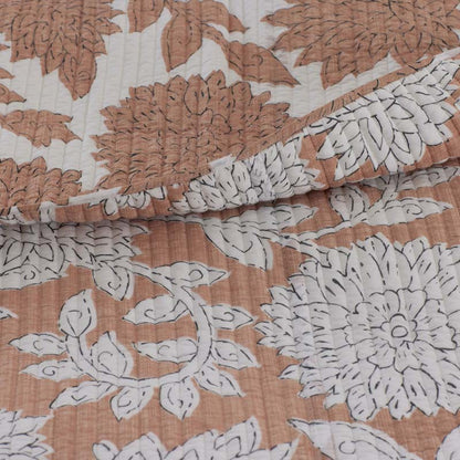 Feliciana Chrysanthemum Reversible Quilt