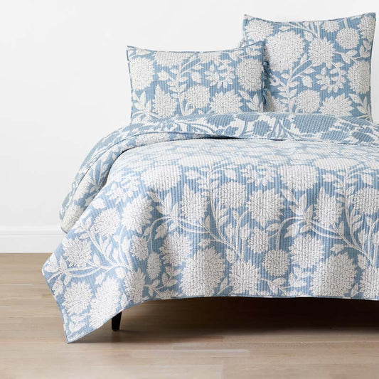 Feliciana Chrysanthemum Reversible Quilt