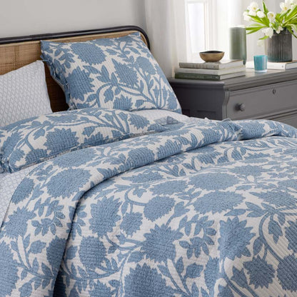 Feliciana Chrysanthemum Reversible Quilted Sham