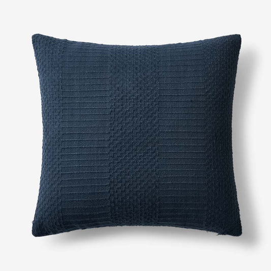 Textured Stripe Decorative Square Pillow Cover