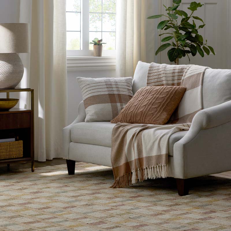 Textured Boucle Throw