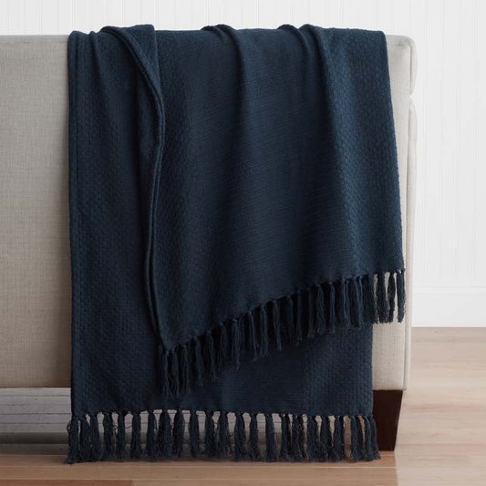 Textured Stripe Throw