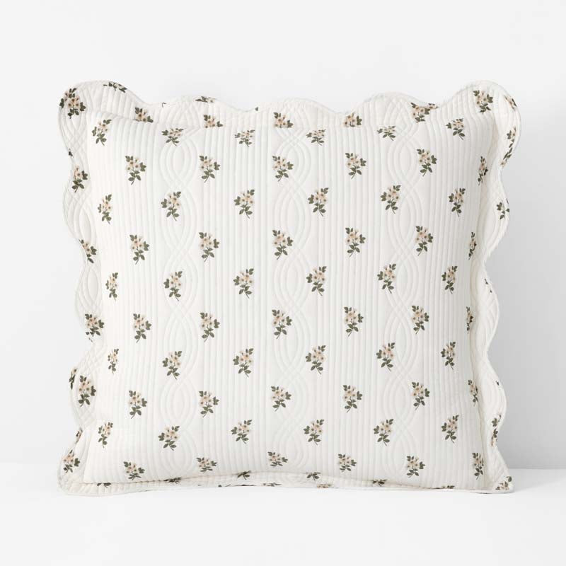 Flower Delight Reversible Quilted Sham