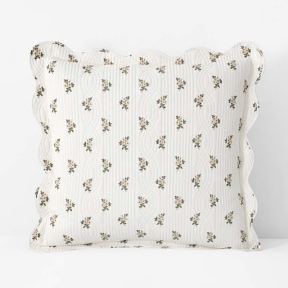 Flower Delight Reversible Quilted Sham