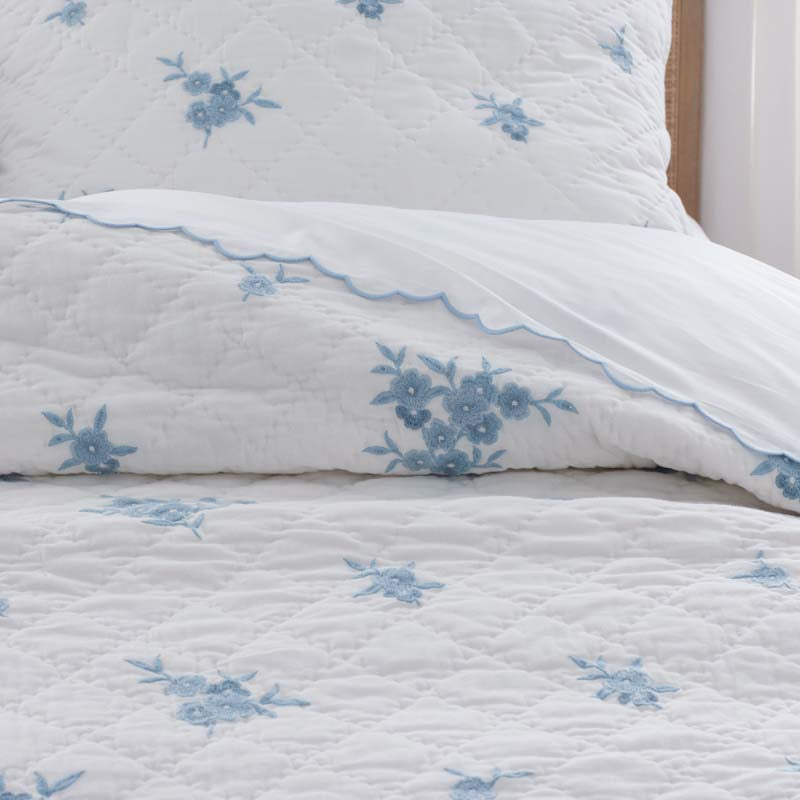 Brinda Floral Quilted Sham
