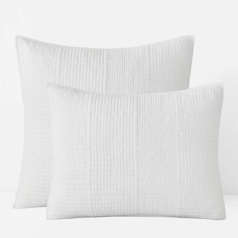 Texture Block Quilted Sham
