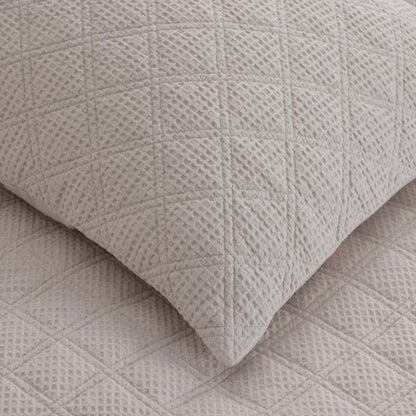 Waffle Quilted Sham