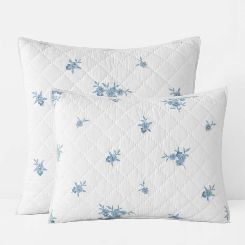 Brinda Floral Quilted Sham