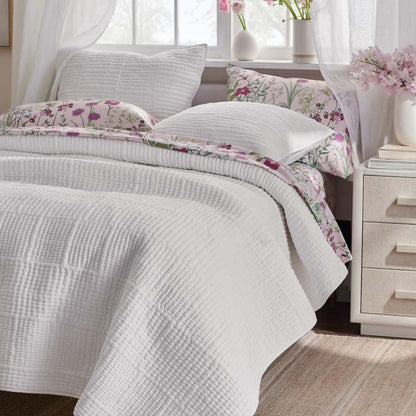 Texture Block Quilted Sham