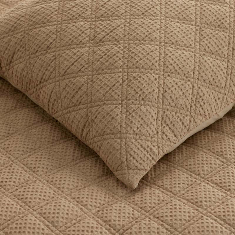 Waffle Quilted Sham