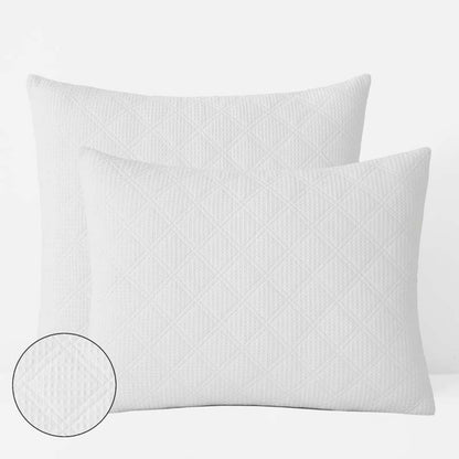 Waffle Quilted Sham