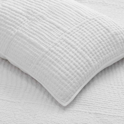 Texture Block Quilted Sham
