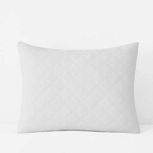 Waffle Quilted Sham