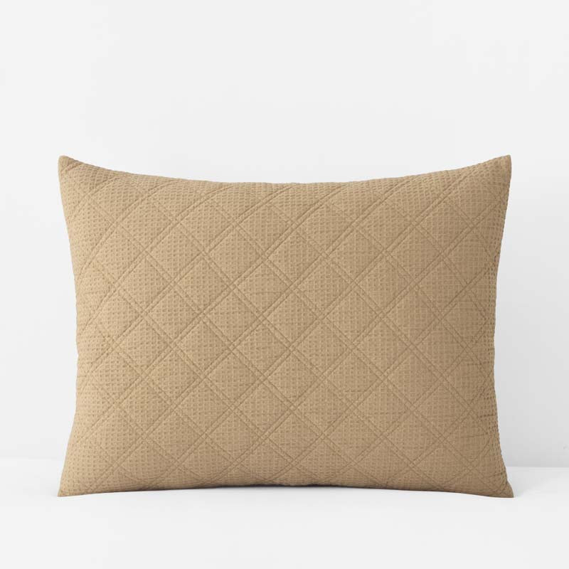 Waffle Quilted Sham