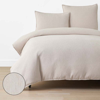 Mini Waffle Duvet Cover
