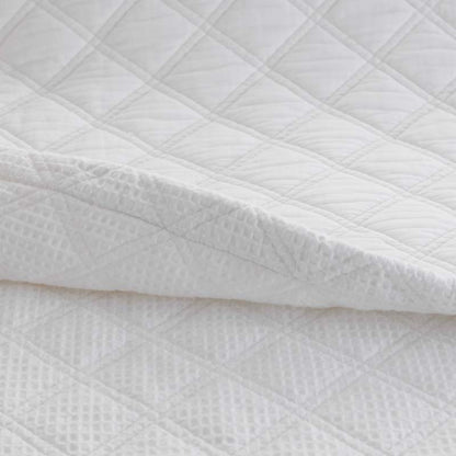 Waffle Quilted Sham