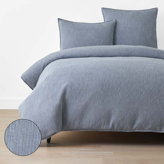 Mini Waffle Duvet Cover