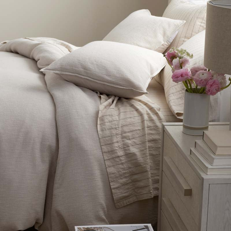 Mini Waffle Duvet Cover