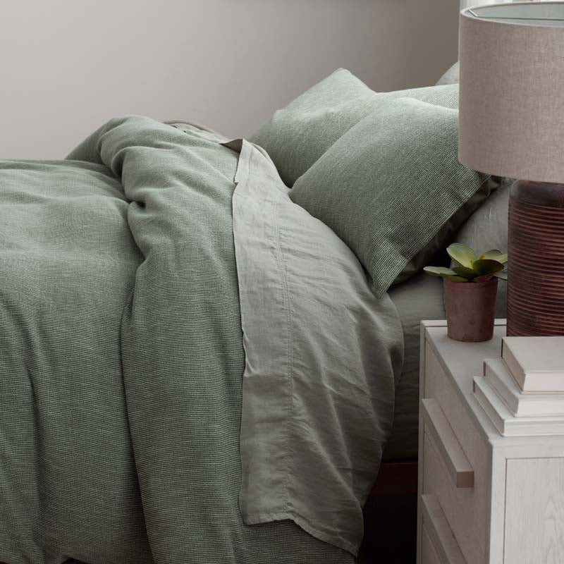 Mini Waffle Duvet Cover
