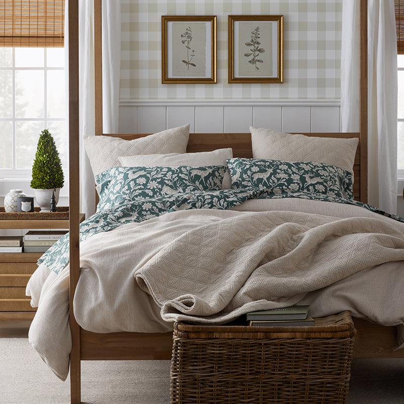 Mini Waffle Duvet Cover
