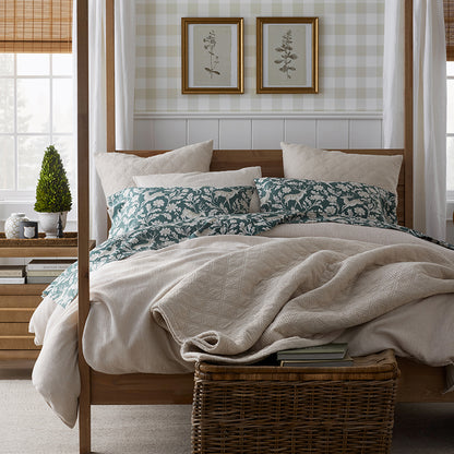 Mini Waffle Duvet Cover