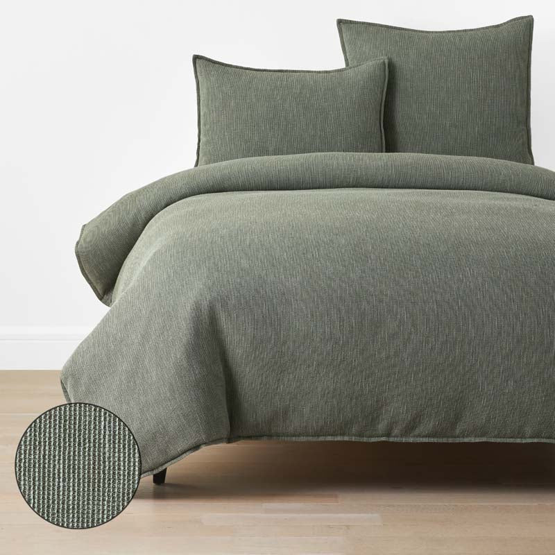 Mini Waffle Duvet Cover