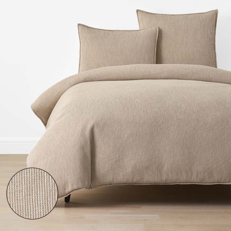 Mini Waffle Duvet Cover