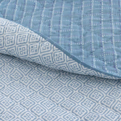 Tira Geo Reversible Quilted Sham