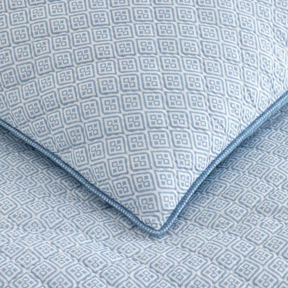 Tira Geo Reversible Quilted Sham
