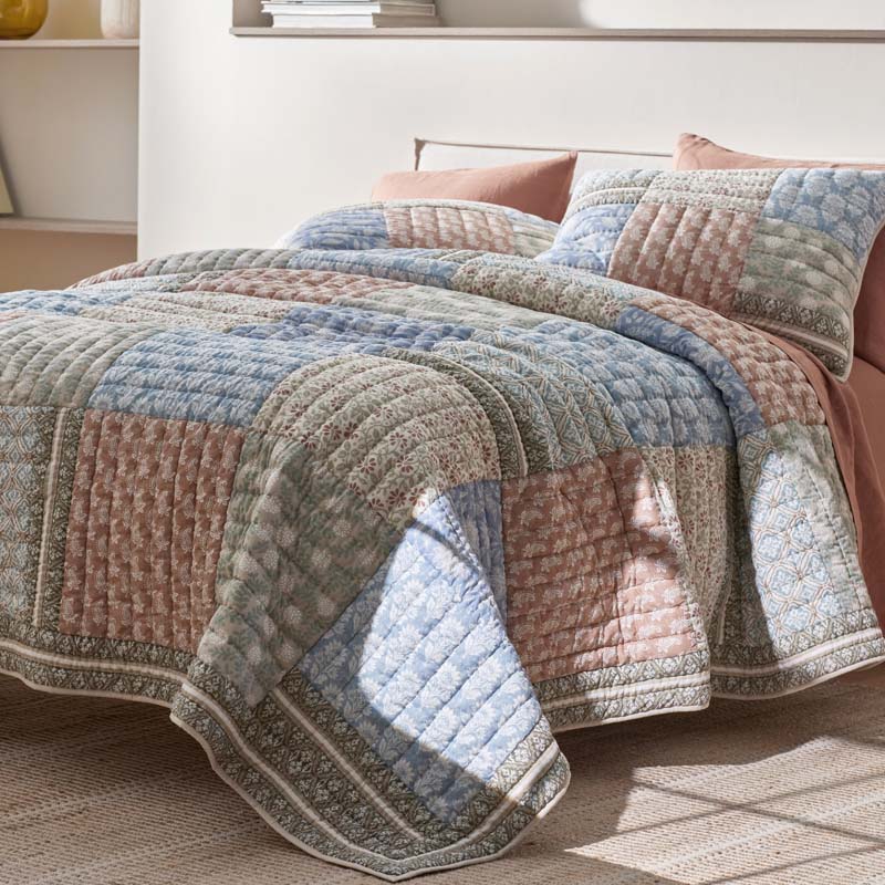Anvitha Patchwork Quilted Sham