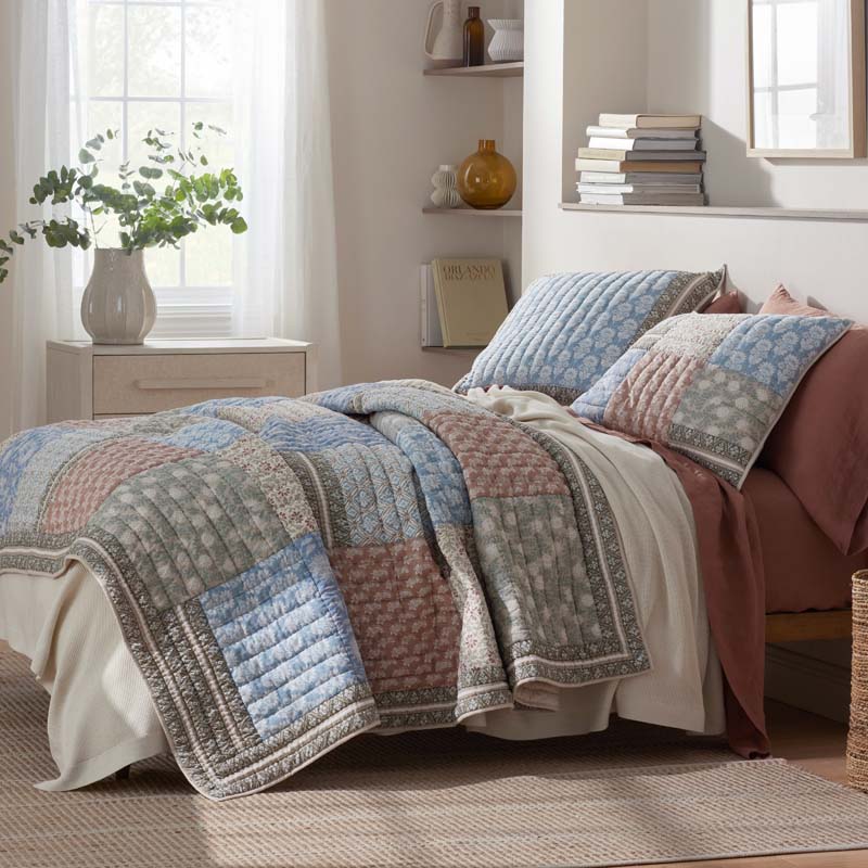 Anvitha Patchwork Quilted Sham
