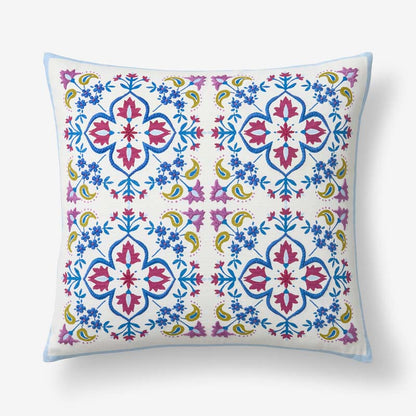 Idril Floral Decorative Square Pillow Cover