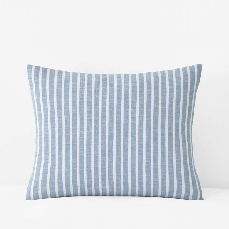 Yarn-Dyed Bengal Stripe Quilted Sham
