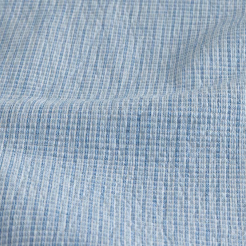 Yarn-Dyed Pencil Stripe Quilted Sham