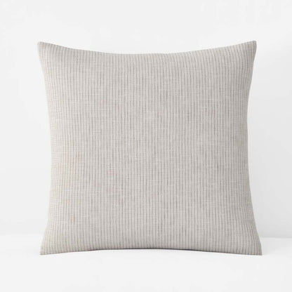 Yarn-Dyed Pencil Stripe Quilted Sham