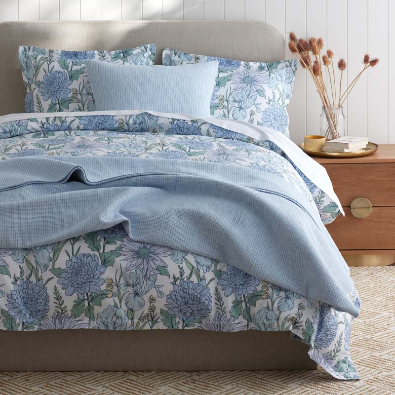 Yarn-Dyed Pencil Stripe Quilted Sham