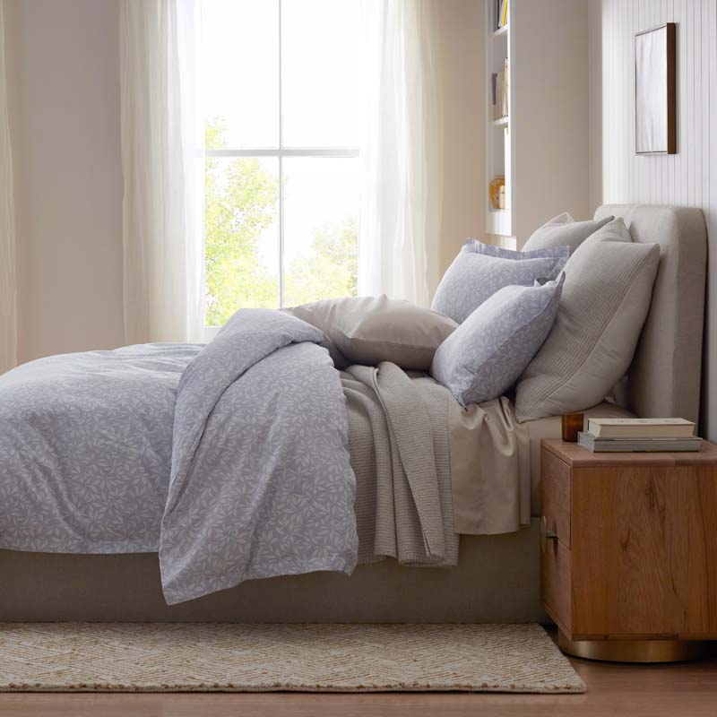 Yarn-Dyed Pencil Stripe Quilted Sham