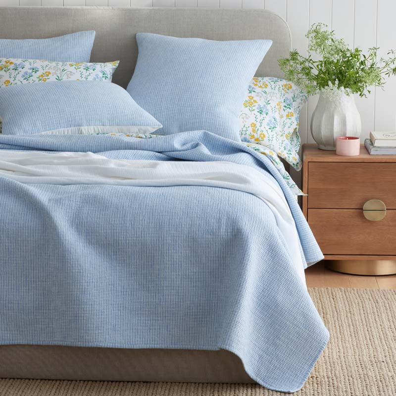 Yarn-Dyed Pencil Stripe Quilt