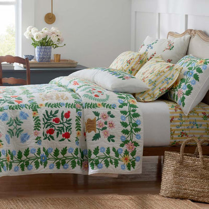 Helena Embroidered Decorative Lumbar Pillow Cover