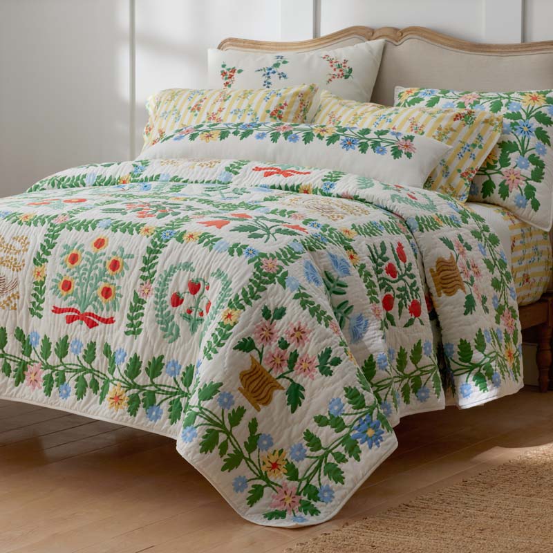 Helena Embroidered Decorative Lumbar Pillow Cover