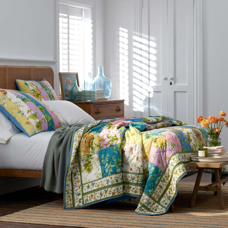Darla Patchwork Quilted Sham