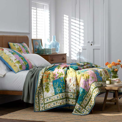Darla Patchwork Quilted Sham