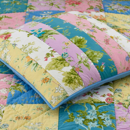 Darla Patchwork Quilted Sham