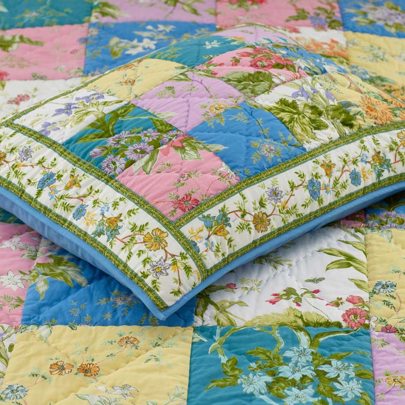Darla Patchwork Quilted Sham