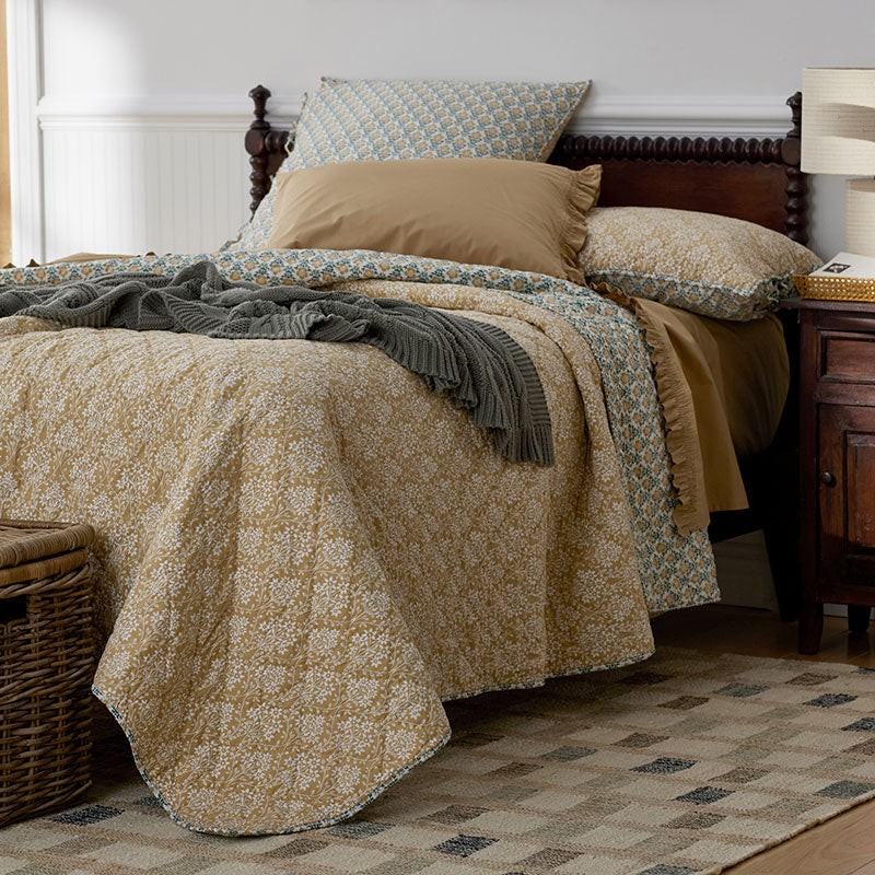 Reversible Quilted Sham