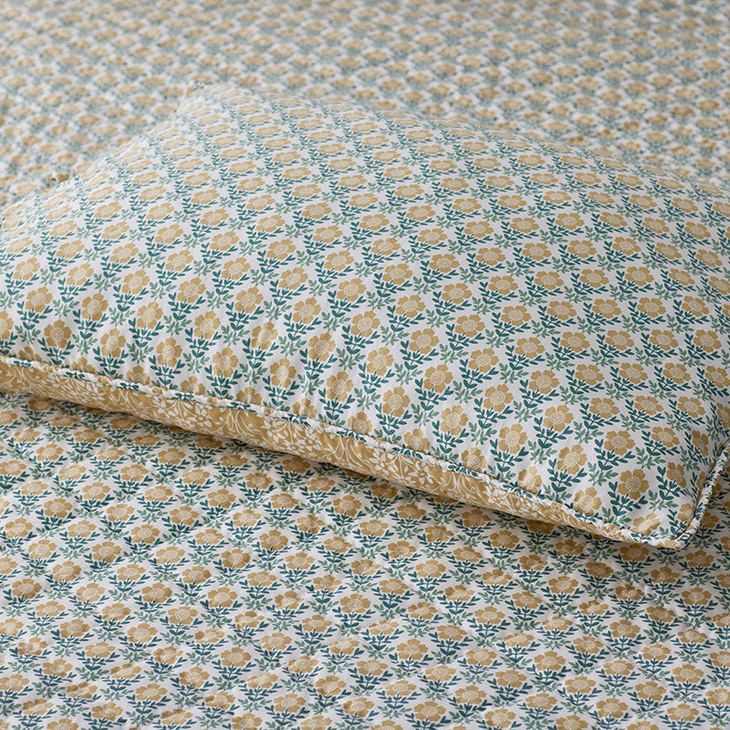 Reversible Quilted Sham