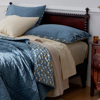 Reversible Quilted Sham