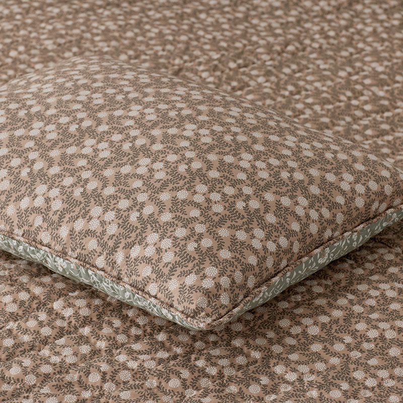 Reversible Quilted Sham